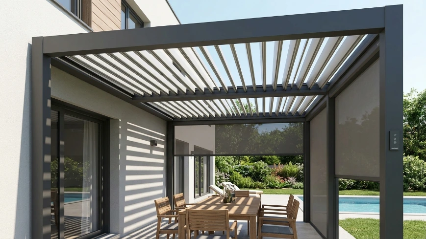 İstanbul bioklimatik pergola ve gölgelendirme sistemleri — Ekim Yapı